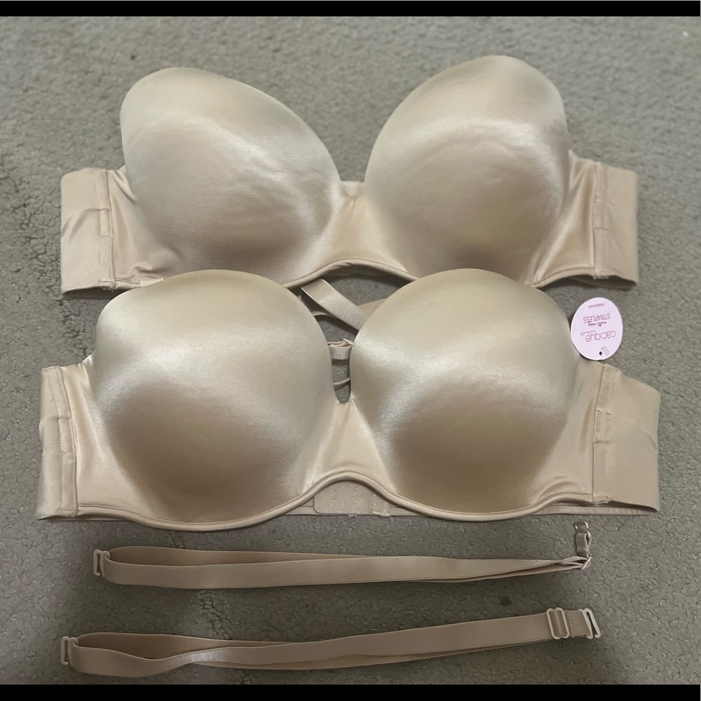 Cacique strapless bras